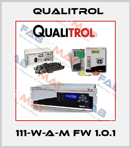 111-W-A-M FW 1.0.1 Qualitrol
