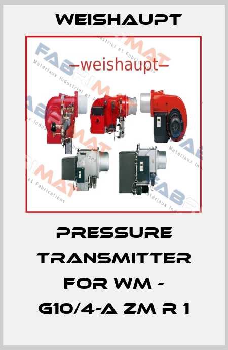 Pressure transmitter for WM - G10/4-A ZM R 1 Weishaupt