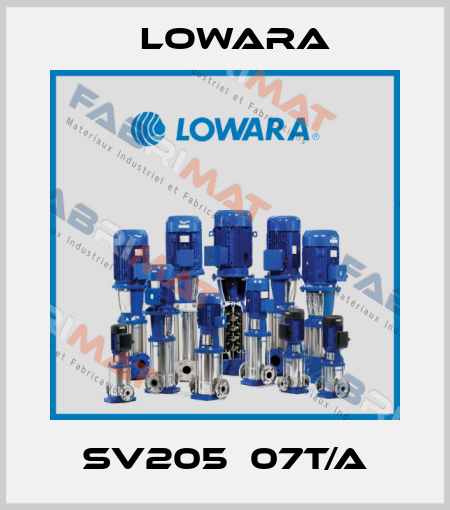SV205Т07T/A Lowara