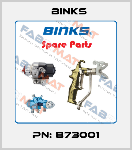 PN: 873001 Binks