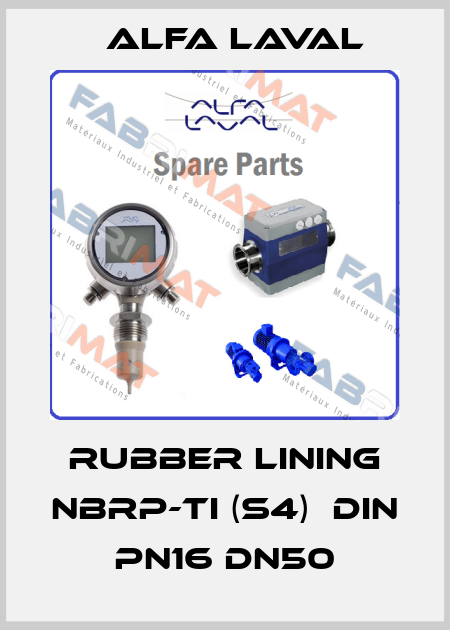 Rubber Lining NBRP-TI (S4)  DIN PN16 DN50 Alfa Laval
