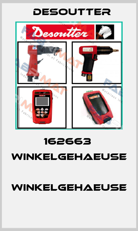 162663  WINKELGEHAEUSE  WINKELGEHAEUSE  Desoutter