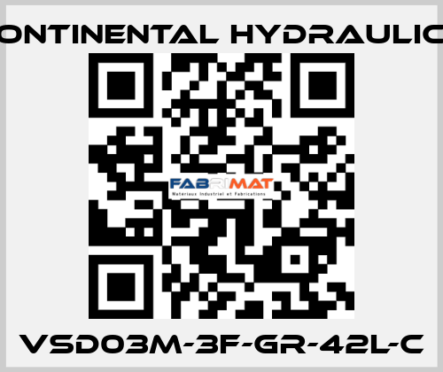 VSD03M-3F-GR-42L-C Continental Hydraulics