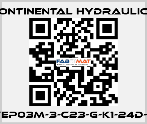 VEP03M-3-C23-G-K1-24D-B Continental Hydraulics