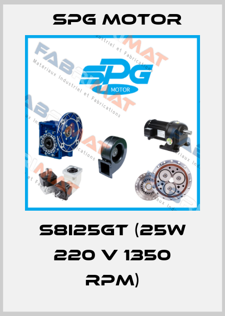 S8I25GT (25W 220 V 1350 RPM) Spg Motor