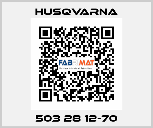 503 28 12-70 Husqvarna
