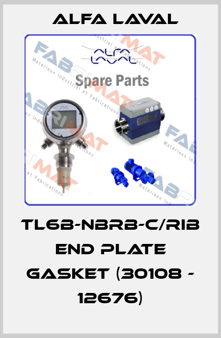TL6B-NBRB-C/RIB END PLATE GASKET (30108 - 12676) Alfa Laval