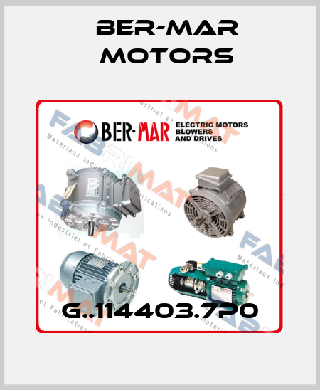 G..114403.7P0 Ber-Mar Motors