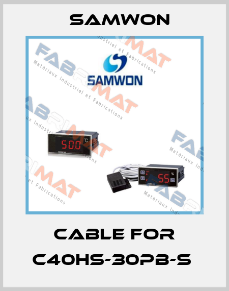 CABLE for C40HS-30PB-S  Samwon