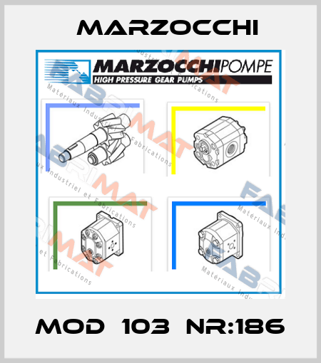 MOD：103、NR:186 Marzocchi