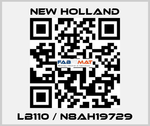LB110 / N8AH19729 New Holland