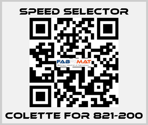 colette for 821-200 Speed Selector