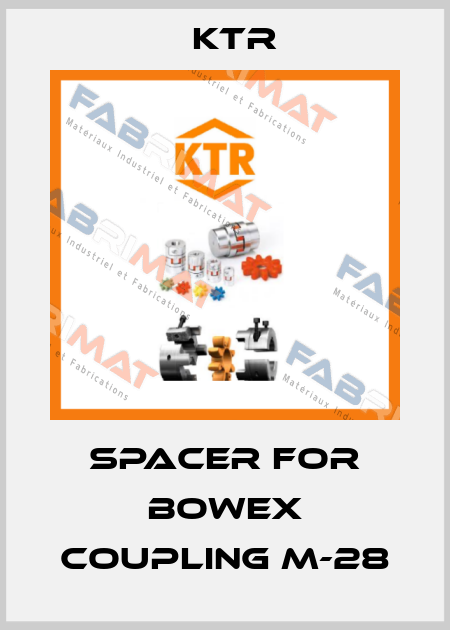 Spacer for BOWEX coupling M-28 KTR