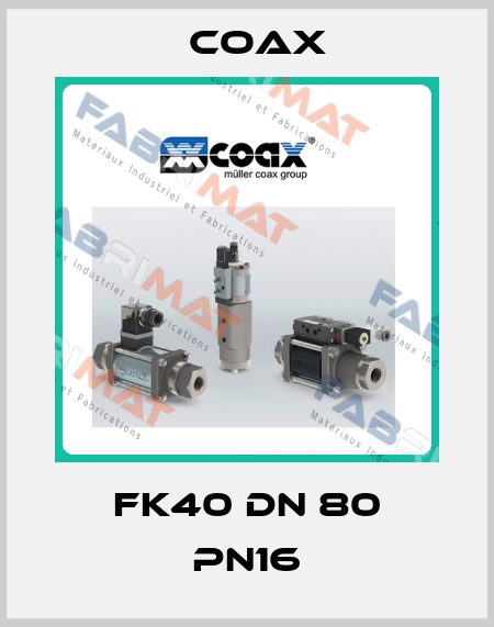 FK40 DN 80 PN16 Coax
