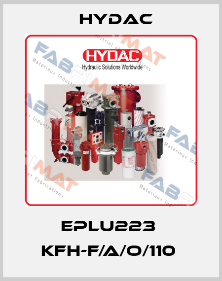 EPLU223  KFH-F/A/O/110  Hydac