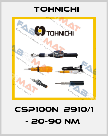 CSP100N  2910/1 - 20-90 NM  Tohnichi