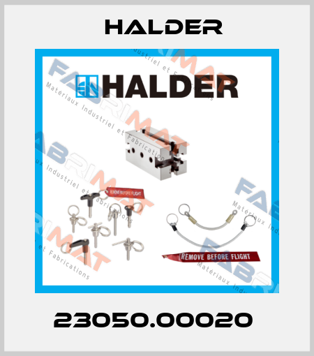 23050.00020  Halder