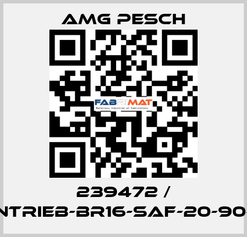 239472 / AMG-Antrieb-BR16-SAF-20-90-01-n=12 AMG Pesch