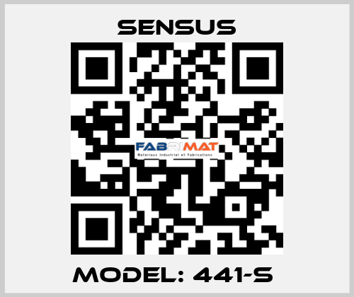 MODEL: 441-S  Sensus