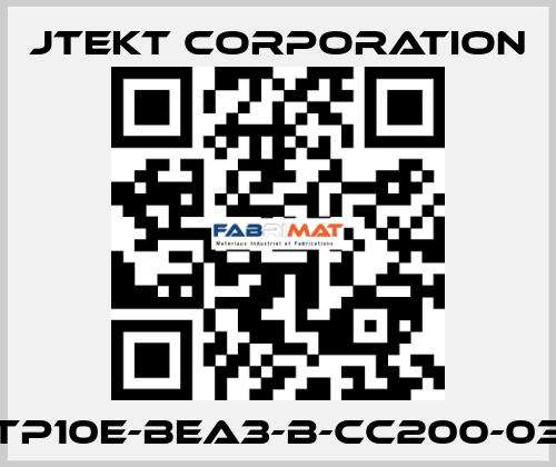 TP10E-BEA3-B-CC200-03 JTEKT CORPORATION