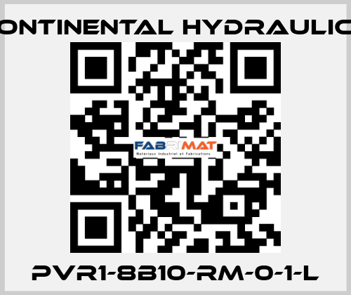 PVR1-8B10-RM-0-1-l Continental Hydraulics