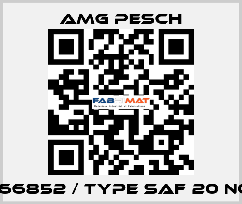 166852 / type SAF 20 NC AMG Pesch