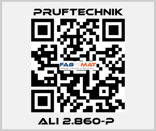 ALI 2.860-P  Pruftechnik