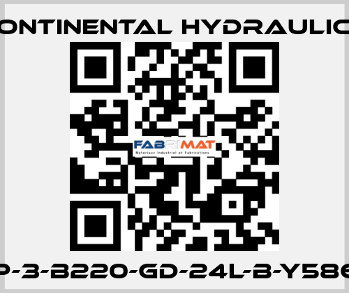 VEP-3-B220-GD-24L-B-Y5861-6 Continental Hydraulics