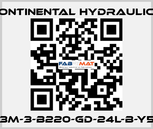 VEP03M-3-B220-GD-24L-B-Y5861-6 Continental Hydraulics