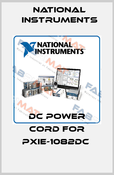 DC Power Cord for PXIe-1082DC  National Instruments