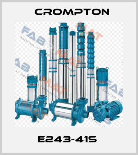 E243-41S  Crompton
