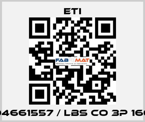 004661557 / LBS CO 3P 1600 Eti