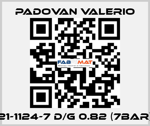 21-1124-7 d/g 0.82 (7bar) PADOVAN VALERIO