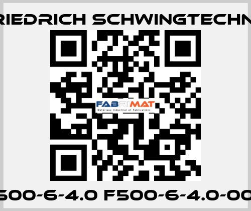 F500-6-4.0 F500-6-4.0-002 Friedrich Schwingtechnik