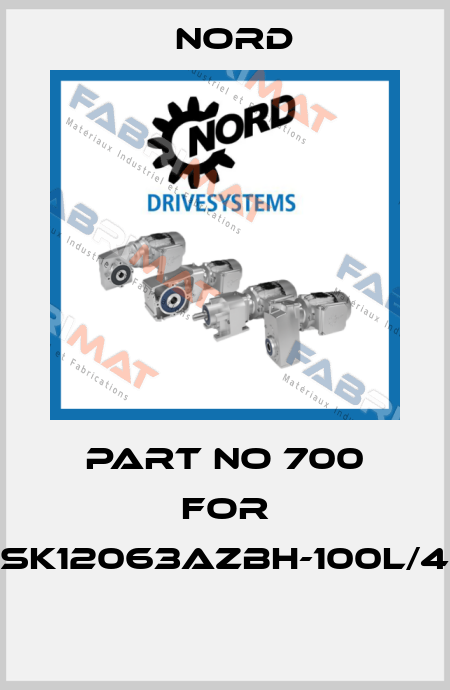 PART NO 700 FOR SK12063AZBH-100L/4  Nord