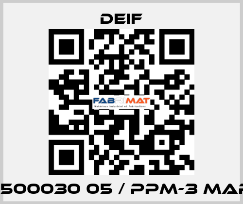 2911500030 05 / PPM-3 Marine Deif