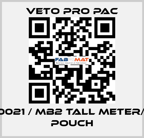 VPP10021 / MB2 Tall Meter/Tool Pouch Veto Pro Pac