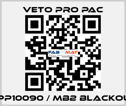 VPP10090 / MB2 BLACKOUT Veto Pro Pac