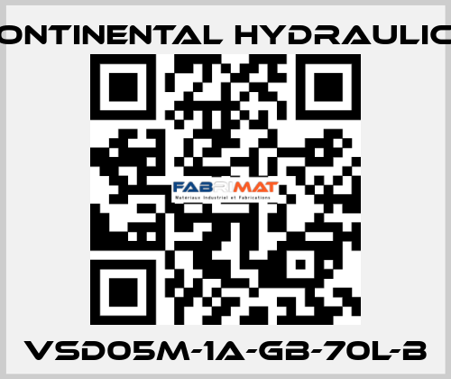 VSD05M-1A-GB-70L-B Continental Hydraulics