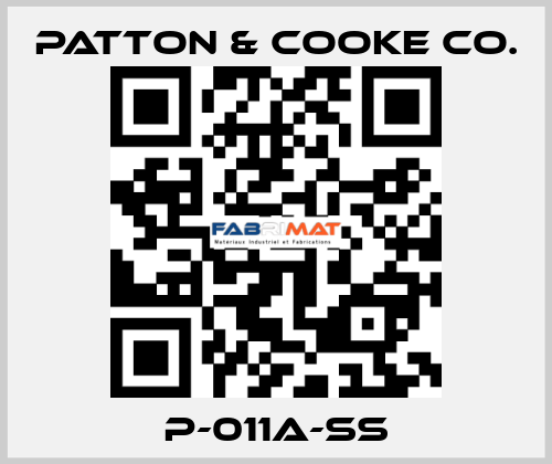 P-011A-SS Patton & Cooke Co.