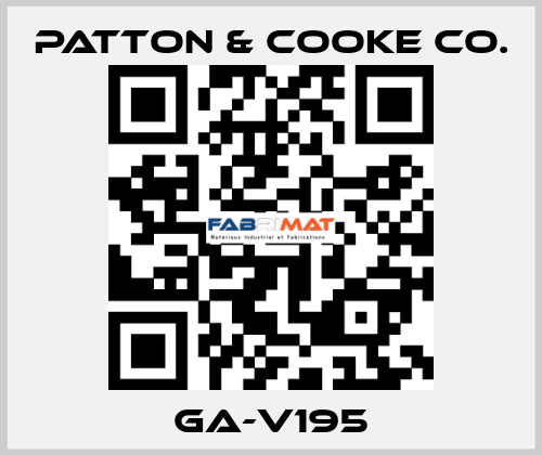 GA-V195 Patton & Cooke Co.