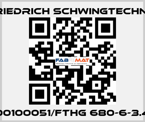 00100051/FTHG 680-6-3.4 Friedrich Schwingtechnik