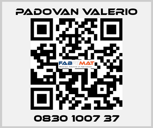 0830 1007 37 PADOVAN VALERIO