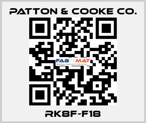 RK8F-F18 Patton & Cooke Co.
