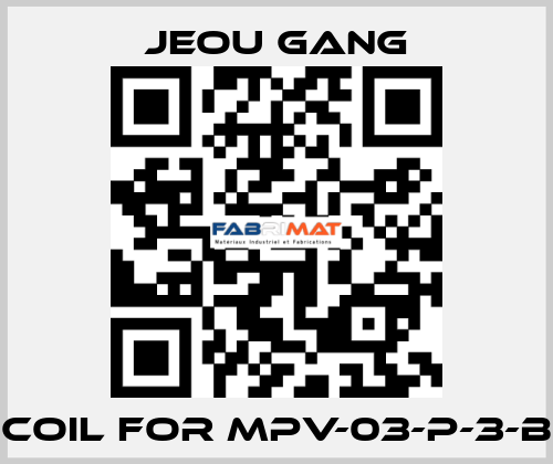 coil for MPV-03-P-3-B Jeou Gang