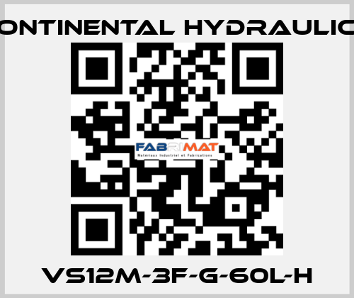 VS12M-3F-G-60L-H Continental Hydraulics