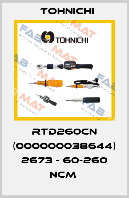 RTD260CN (000000038644)  2673 - 60-260 Ncm  Tohnichi