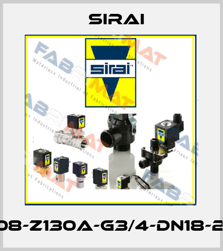 L131V08-Z130A-G3/4-DN18-24VAC Sirai