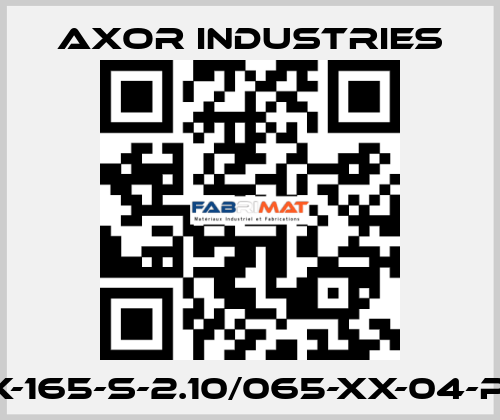 SAX-165-S-2.10/065-XX-04-P-00 Axor Industries