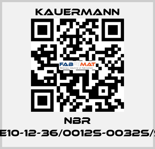 NBR Buckle10-12-36/0012S-0032s/SHA70 Kauermann